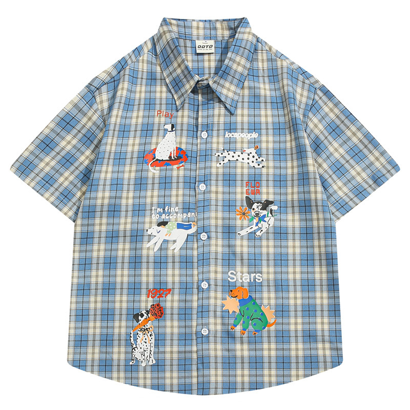Bemto Dog Print Shirt