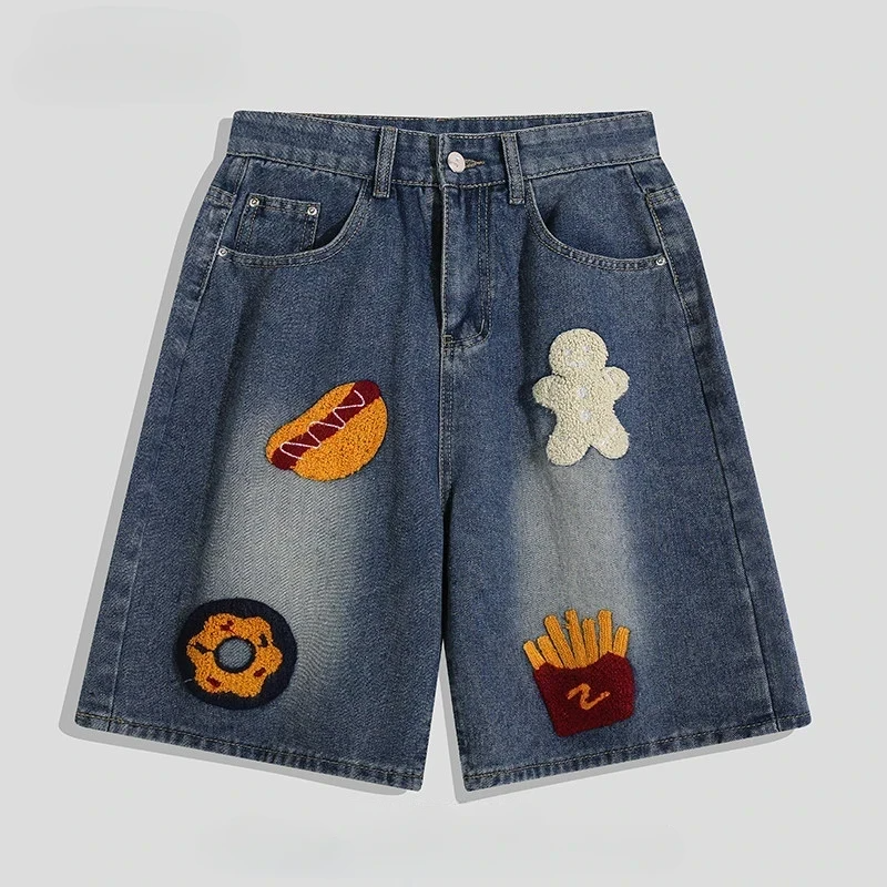 Bemto Chips Jeans Shorts