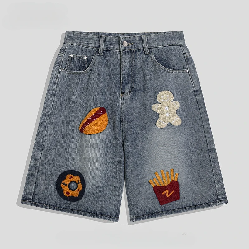 Bemto Chips Jeans Shorts