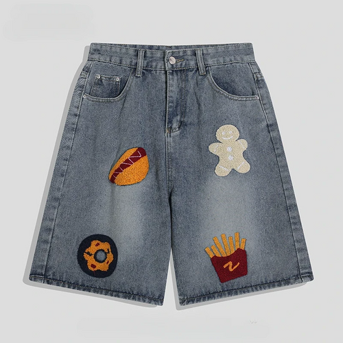 Bemto Chips Jeans Shorts