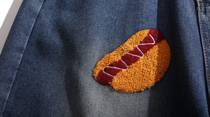 Bemto Chips Jeans Shorts