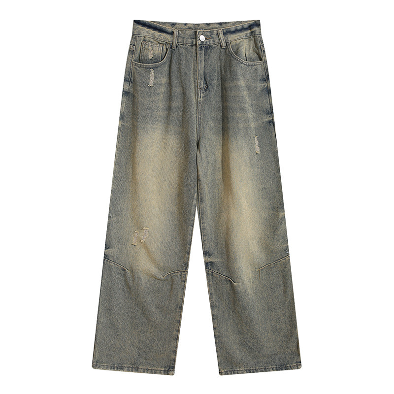 Bemto Hip-hop Straight Jeans