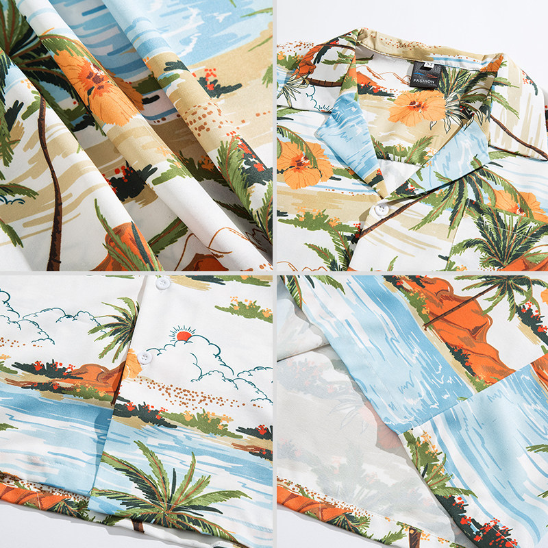 Bemto Hawaii Beach Shirt