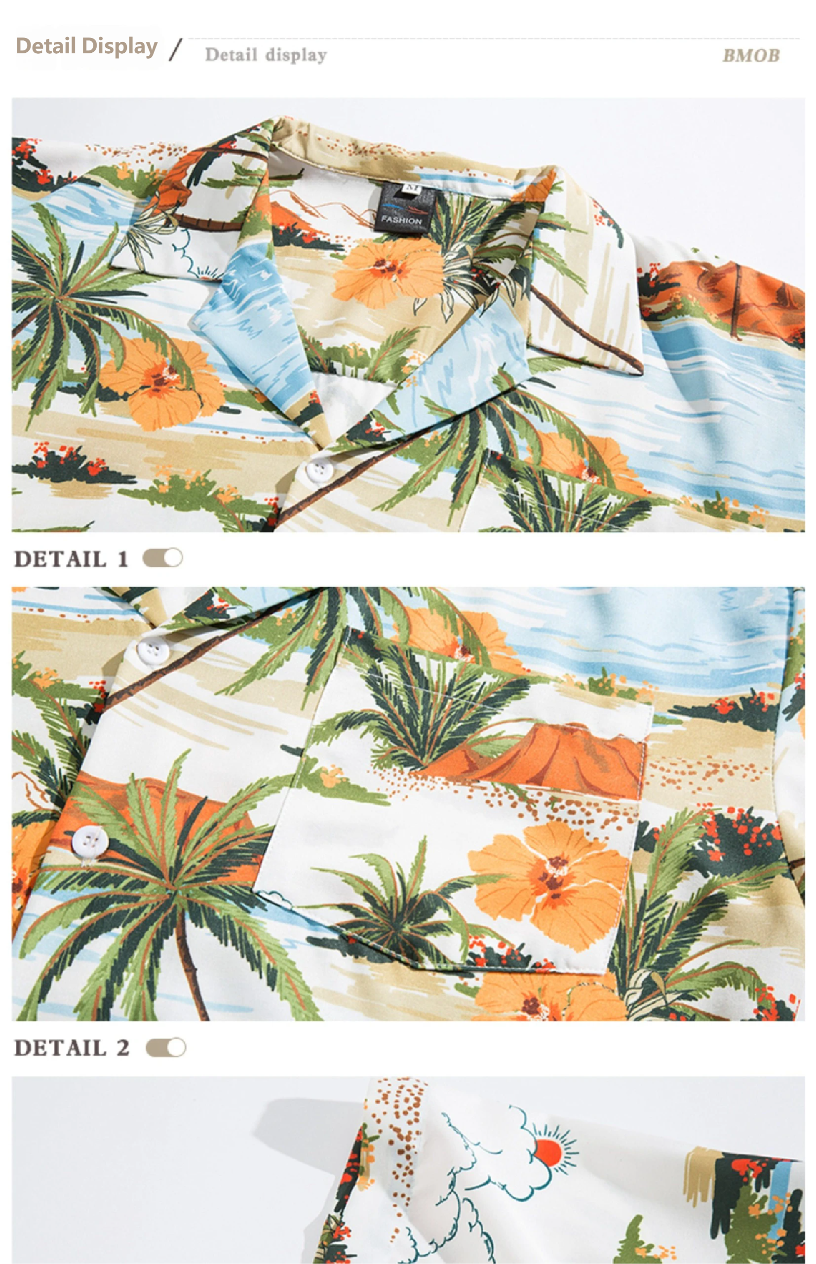 Bemto Hawaii Beach Shirt