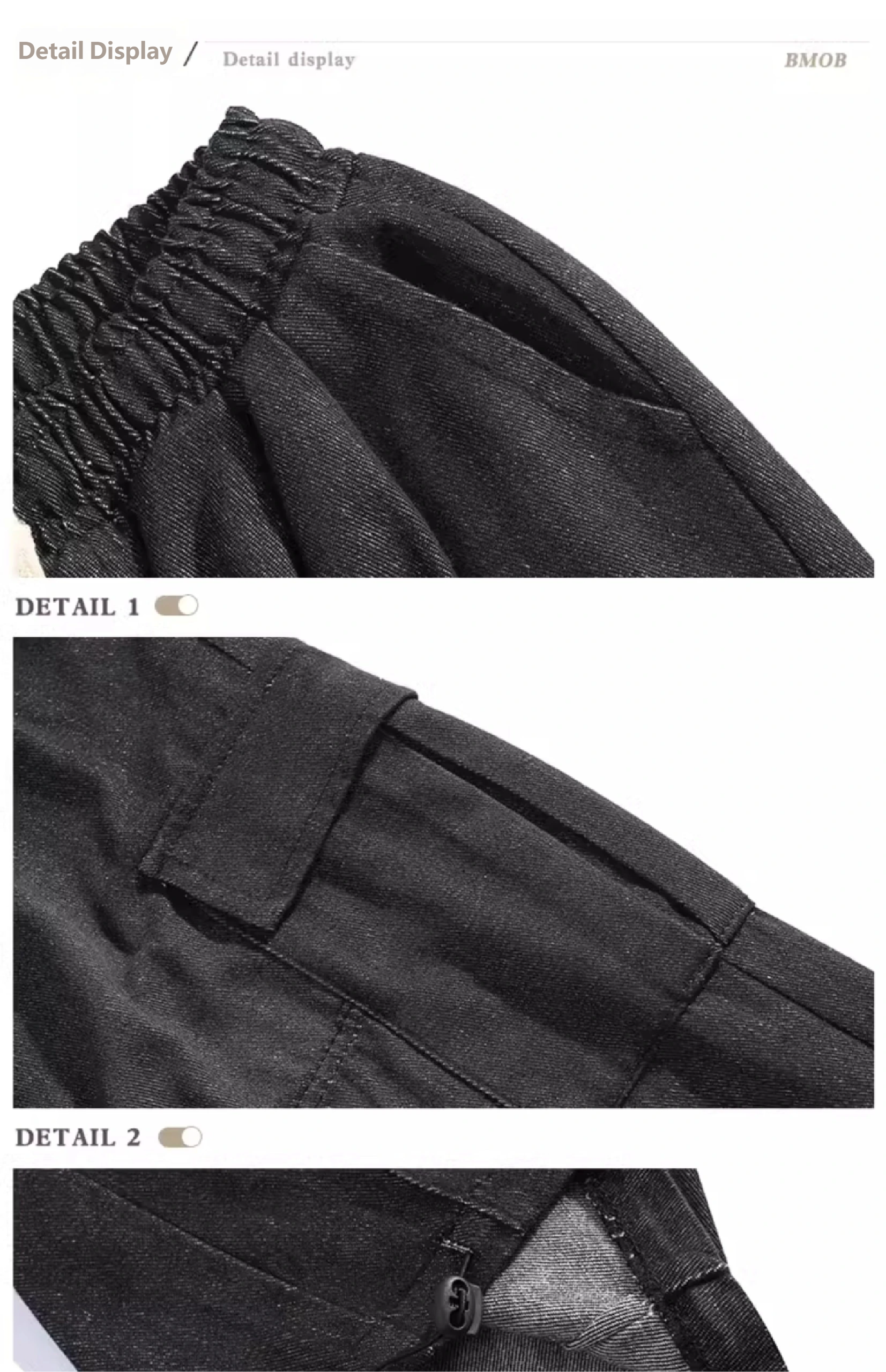 Bemto Loose and Retro Distressed Jeans