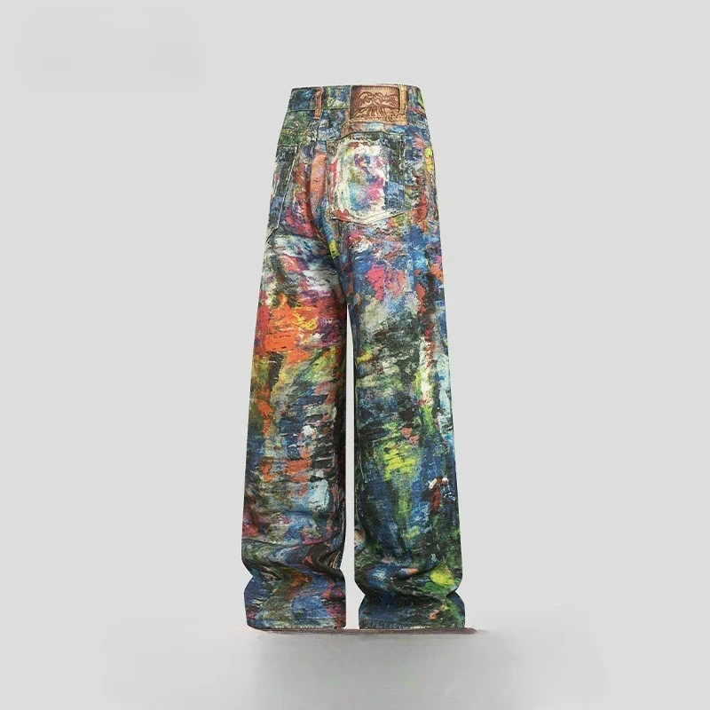 Bemto Impasto Oil Painting Jeans