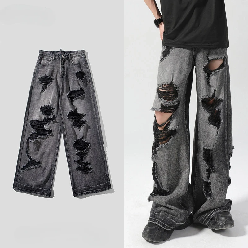 Bemto Retro wide-hole Jeans