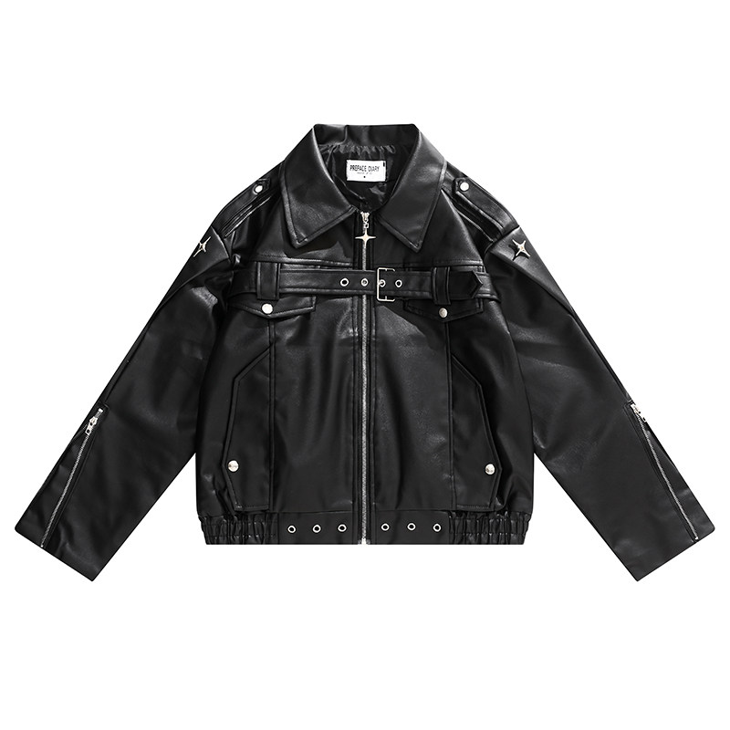 Bemto Motorcycle Leather Jacket
