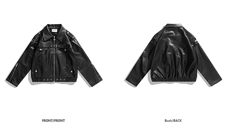 Bemto Motorcycle Leather Jacket