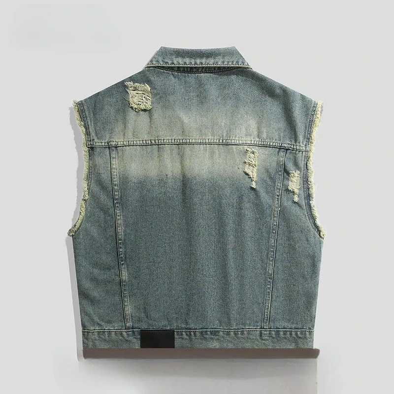 Bemto Short-sleeved Denim Jacket