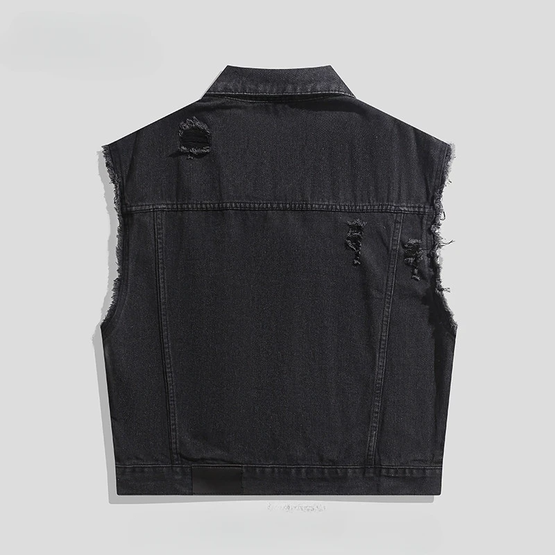 Bemto Short-sleeved Denim Jacket