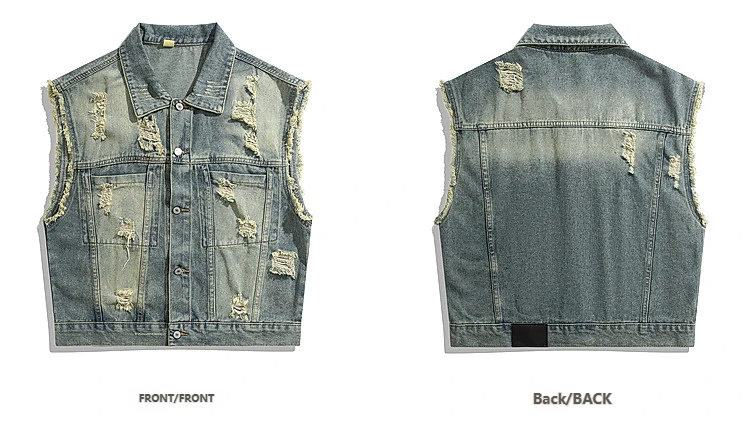 Bemto Short-sleeved Denim Jacket