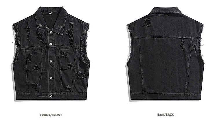 Bemto Short-sleeved Denim Jacket