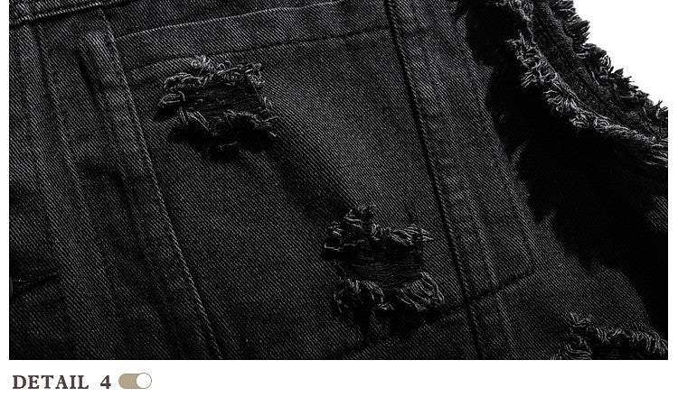 Bemto Short-sleeved Denim Jacket