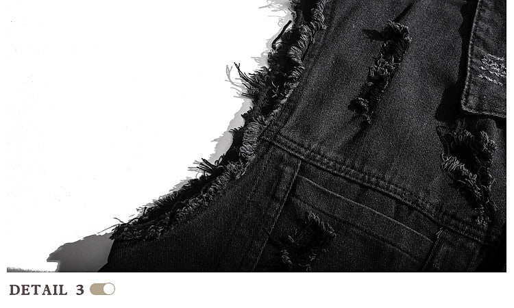 Bemto Short-sleeved Denim Jacket