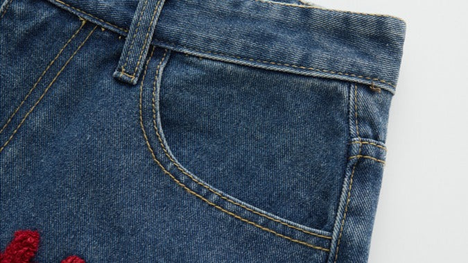 Bemto MCD Print Jeans Short